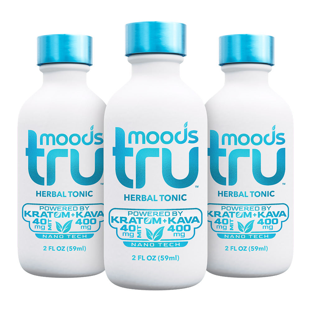 2oz Shot: Kratom + Kava – Tru Moods